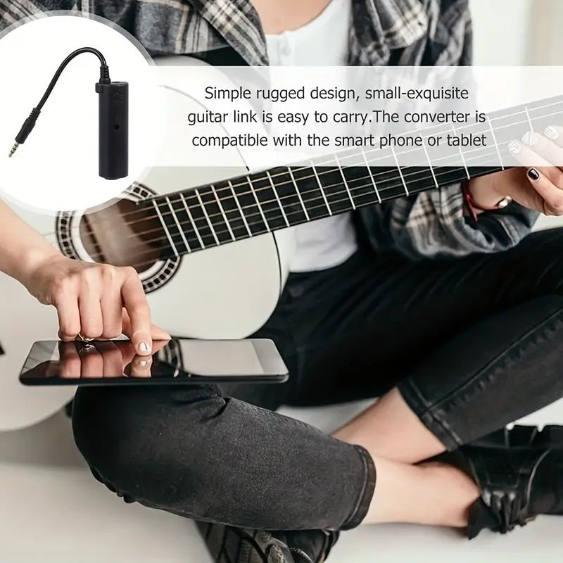Guitar Effects Interface Adapter Recorder Instrument: Perfect Gift for Kids' Birthdays, Families, and More!