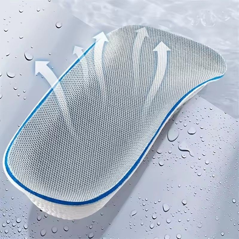 Height Increase Insoles For Men Women Shoes Flat Feet Arch Support Orthopedic Insoles Sneakers Heel Lift Memory Foam Shoe Pads C-204