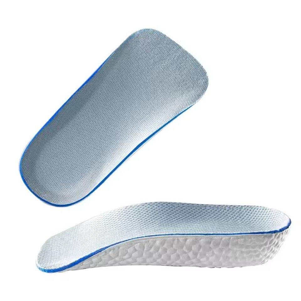 Height Increase Insoles For Men Women Shoes Flat Feet Arch Support Orthopedic Insoles Sneakers Heel Lift Memory Foam Shoe Pads C-204
