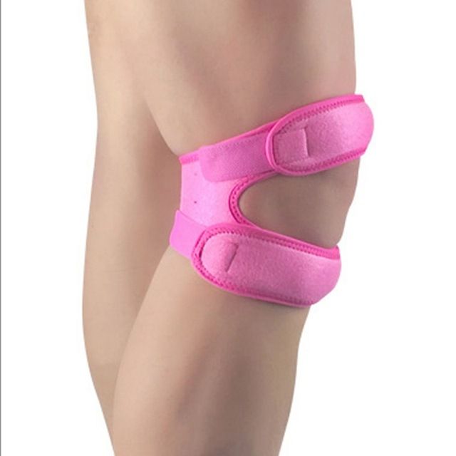 1pc Sports Knee Support Patella Belt Elastic Bandage Tape Sport Strap Knee Pads Protector Band soccer basketball Sports Knee Brace C-203