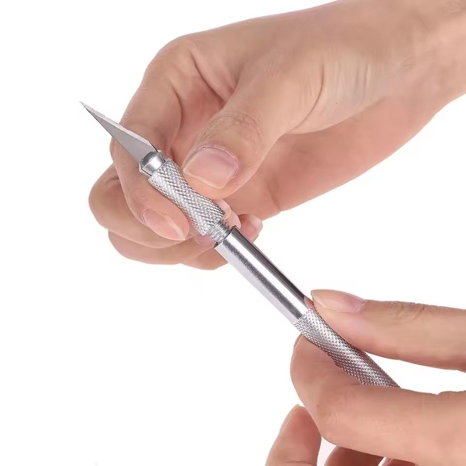 13pcs Carving Knife Craft Sculpture Paper Cutting Blade Precision Engraving Cutter Non-slip Hand Tool Diy Art Hobby Repair Set E-1255