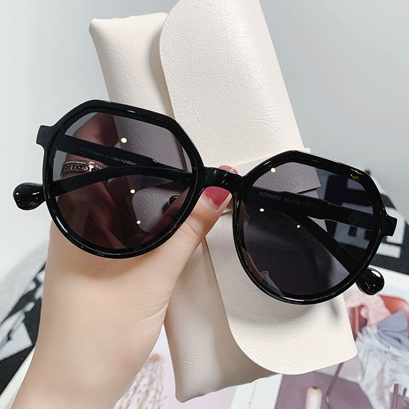 Ladies Sunglasses Retro Sunglasses Ladies Sunglasses Small Frame Retro Ins Brown FZ-455