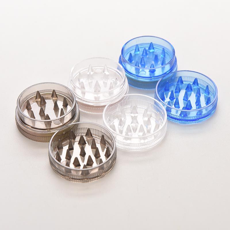 Kitchen Use Round Shape Hard Plastic Herbal Herb Cigar Tobacco Grinder Smoke Spice Crusher Hand Muller B2-167-2