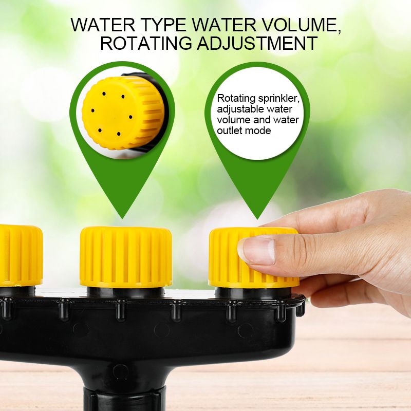 Agriculture Atomizer Nozzle Garden Lawn Sprinkler Irrigation Spray Porous Multihead Lawn Watering Nozzle