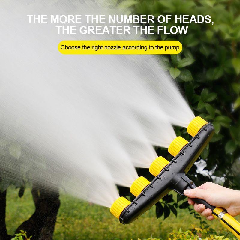 Agriculture Atomizer Nozzle Garden Lawn Sprinkler Irrigation Spray Porous Multihead Lawn Watering Nozzle