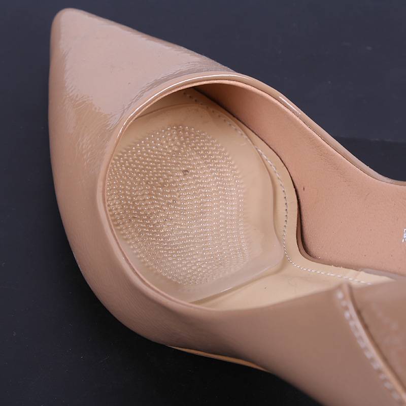 High Heel Pad Invisible Socks Wear Anti-slip Forefoot Silicone Thickened Half Pad B2--69