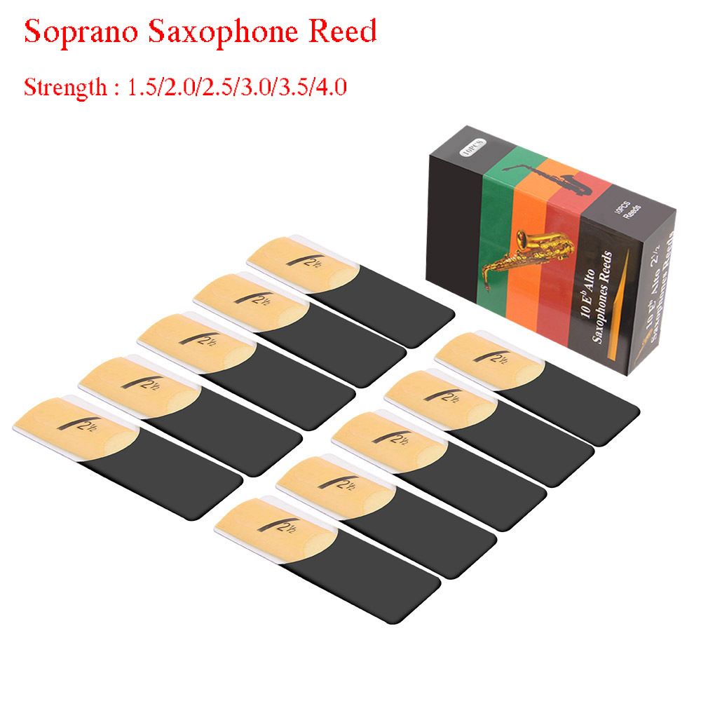10-piece Eb Alto Saxophone Reed Reed Woodwind Accessories Accessories E-1176