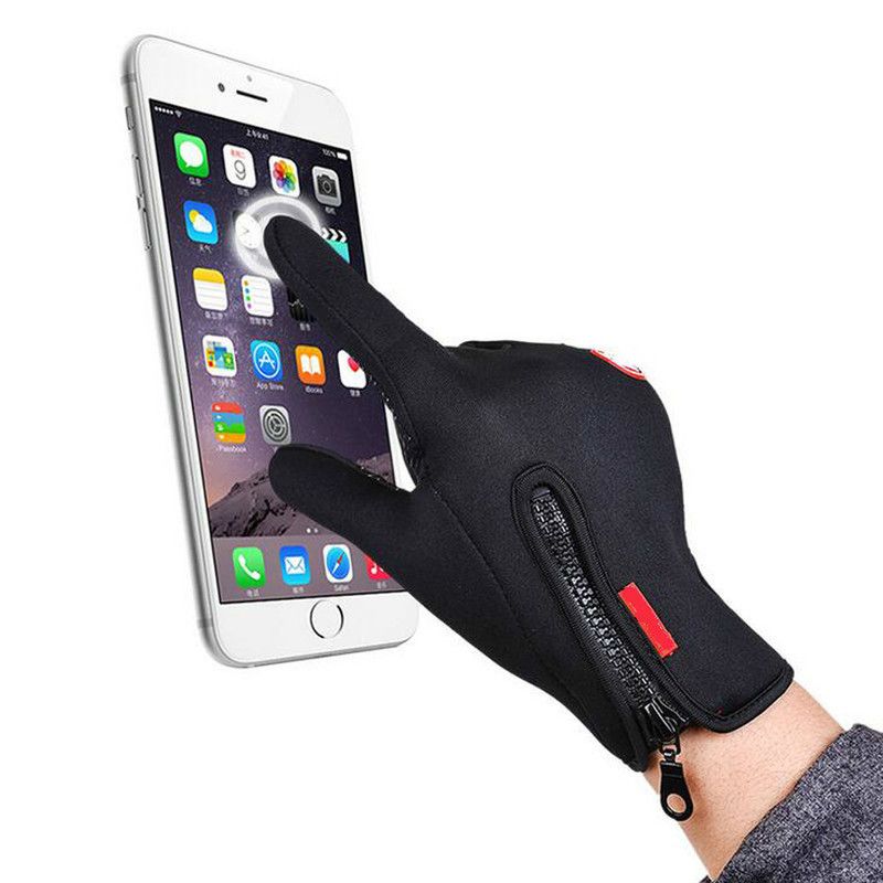Touch Screen Motorcycle Gloves for Winter Moto Gloves Outdoor Sport Gloves Warm Women Man Anti-slip Waterproof Guantes Moto C-515