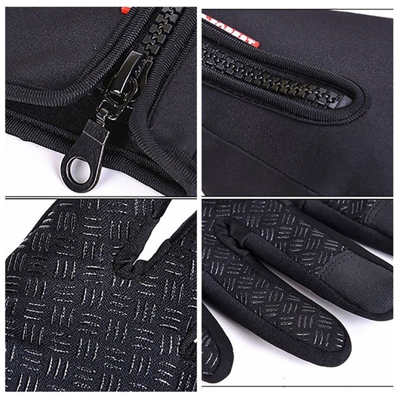 Touch Screen Motorcycle Gloves for Winter Moto Gloves Outdoor Sport Gloves Warm Women Man Anti-slip Waterproof Guantes Moto C-515
