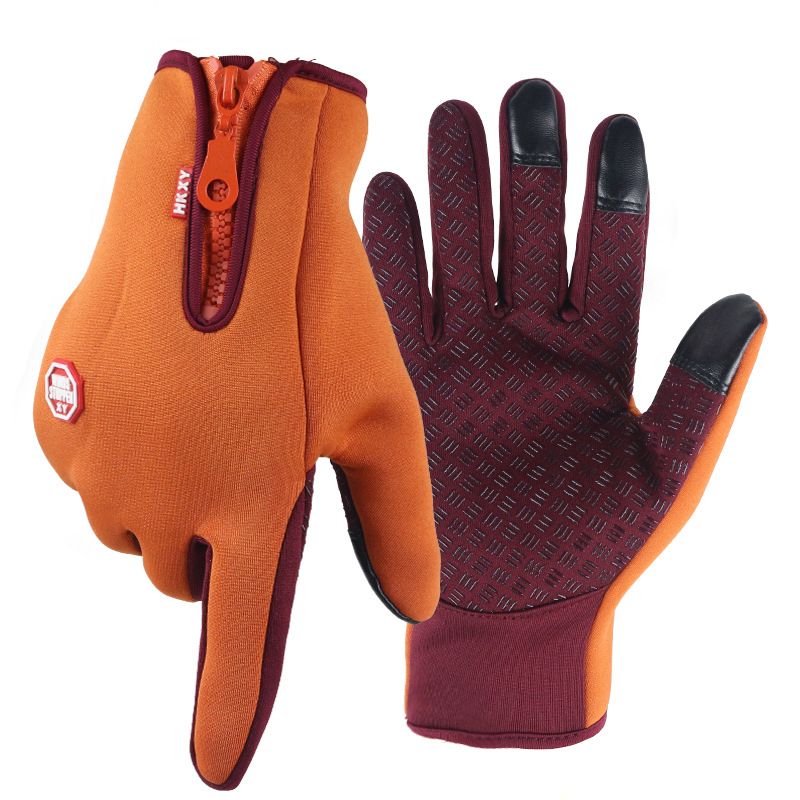 Touch Screen Motorcycle Gloves for Winter Moto Gloves Outdoor Sport Gloves Warm Women Man Anti-slip Waterproof Guantes Moto C-515
