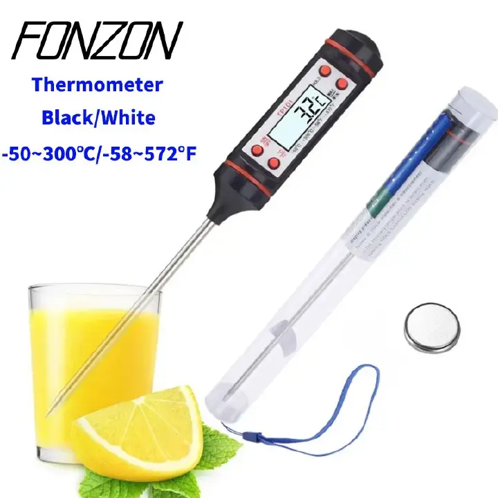 Food Pen Thermometer Probe Electronic Digital Liquid Barbecue Oil E-517