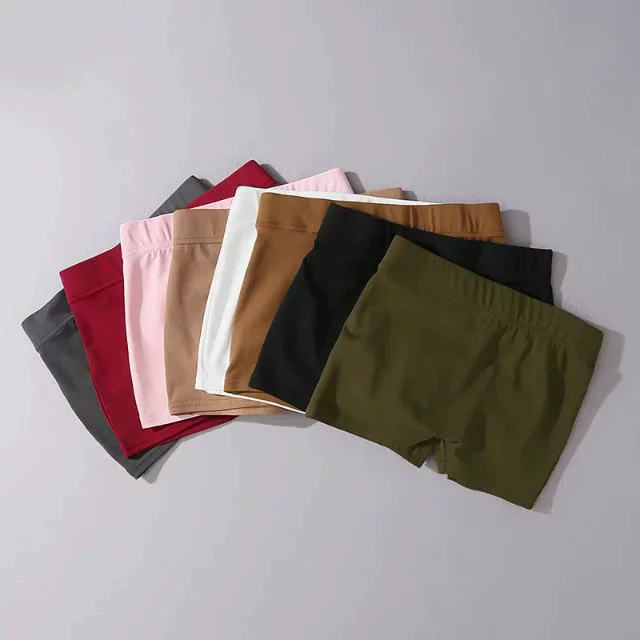 Hip Elastic Bottoming Shorts Anti-lighting Safety Pants Yoga Shorts Women FZ-276