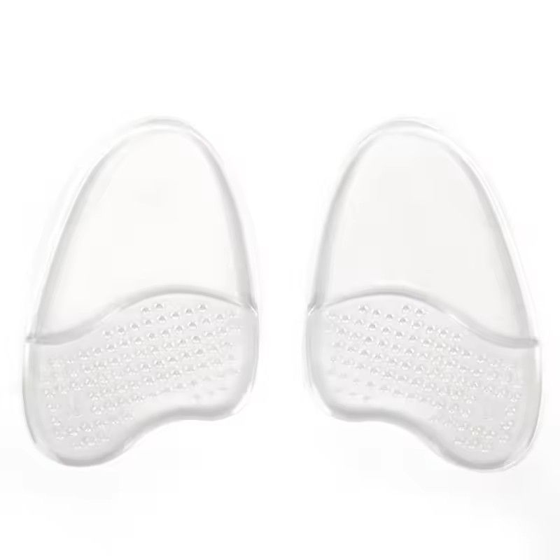 1 pair Non-slip Silicone Metatarsal Pads for Women's High Heels - Forefoot Cushions for Comfortable Feet B2-75-1