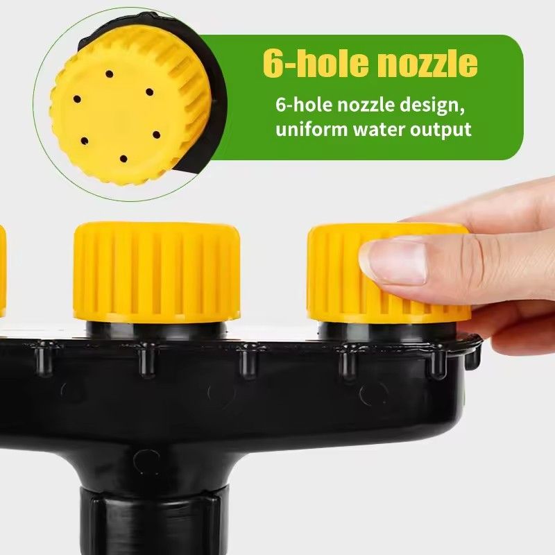 Agriculture Atomizer Nozzle Garden Lawn Sprinkler Irrigation Spray Porous Multihead Lawn Watering Nozzle