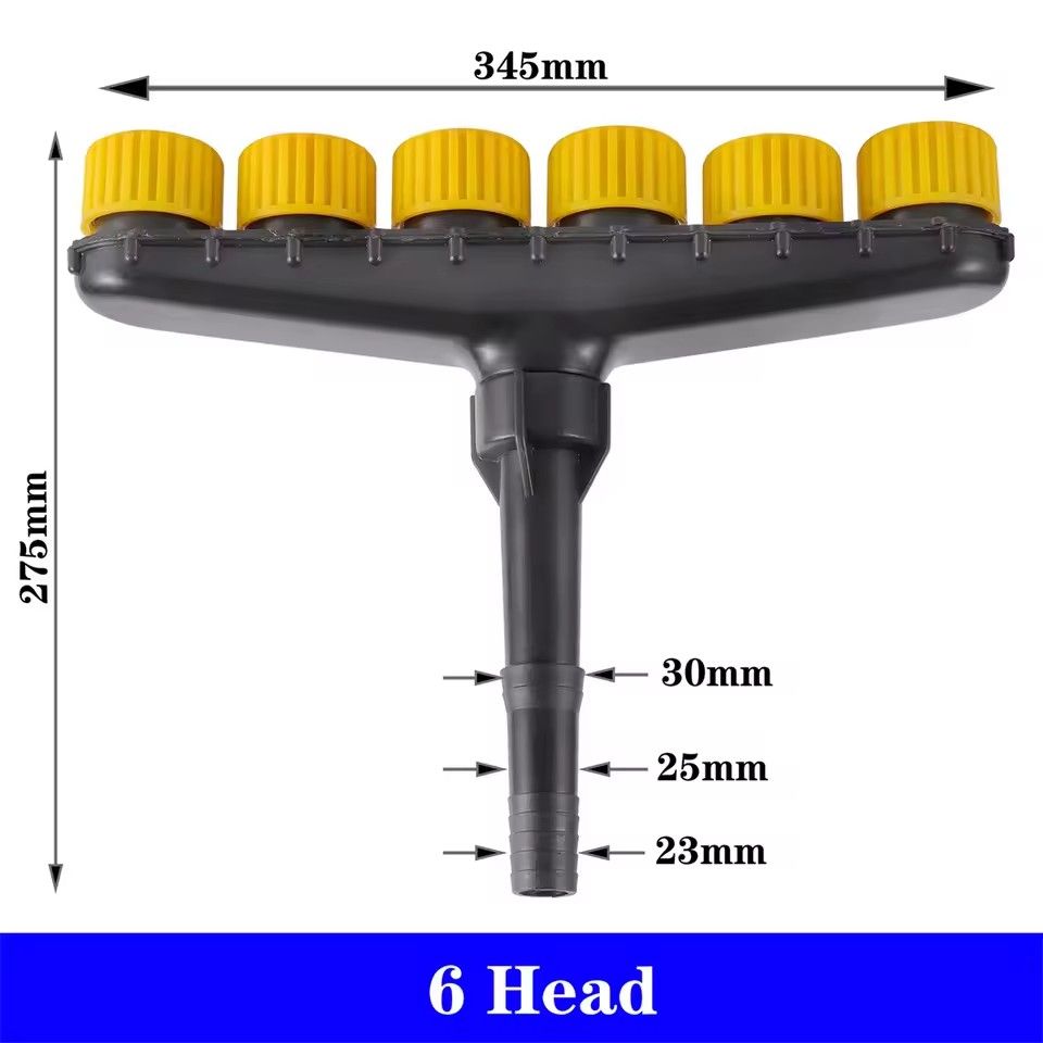 Agriculture Atomizer Nozzle Garden Lawn Sprinkler Irrigation Spray Porous Multihead Lawn Watering Nozzle