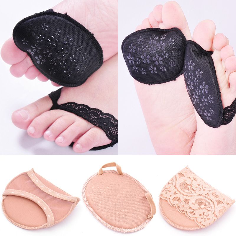 1 Pair Insole Pad Inserts Fore Foot Care Protector Insoles Breathable Anti-slip for High Heel Shoe New Girls Lady InsolesB2-39