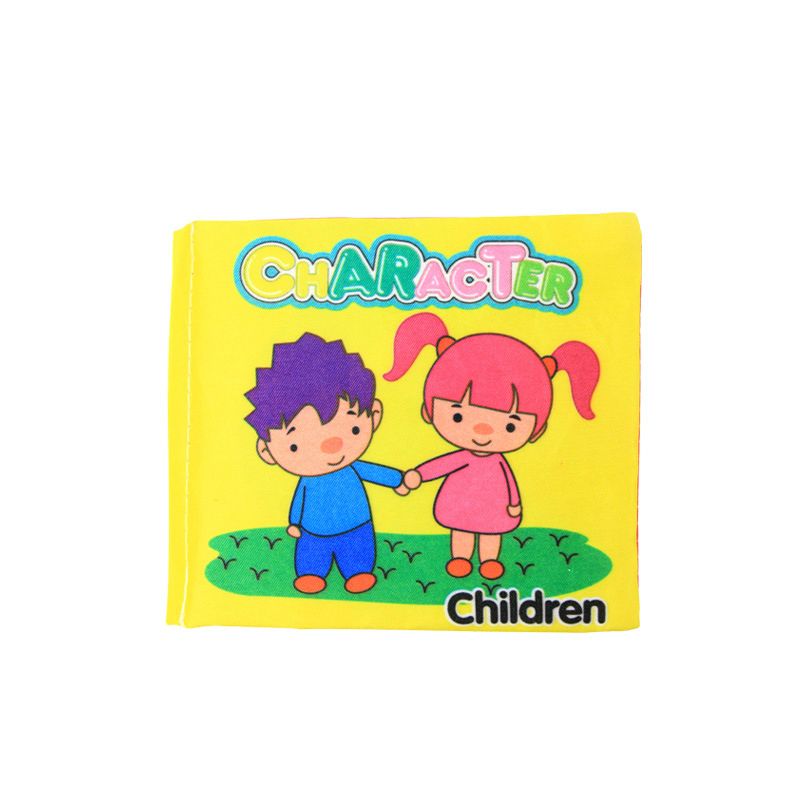 Baby Cloth Book Toy Teether Infant Learning Education Animal Rattle Mobile Toys for Newborn Livros Infantis Mordedores Para Bebe F4--18