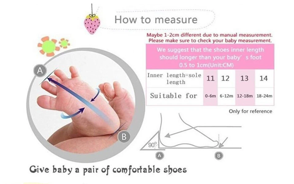 0-12M Sweet Newborn Baby Girls Flower Ruffled Shoes Toddler Soft Bottom Kids Crib First Walkers