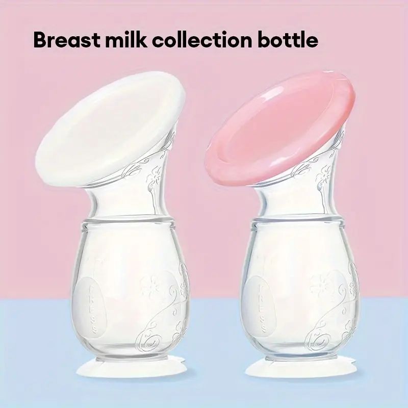 Silicone Breastfeeding Manual Nursing Strong Suction Reliever Breast Pumps Feeding Milk Bottle Sucking L---16
