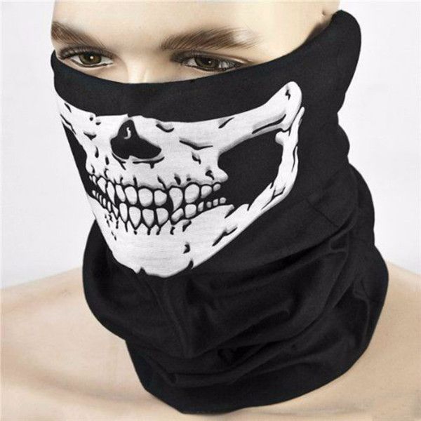 Halloween mask horror chin chin mask skeleton ghost gloves set show party new  J-143-5