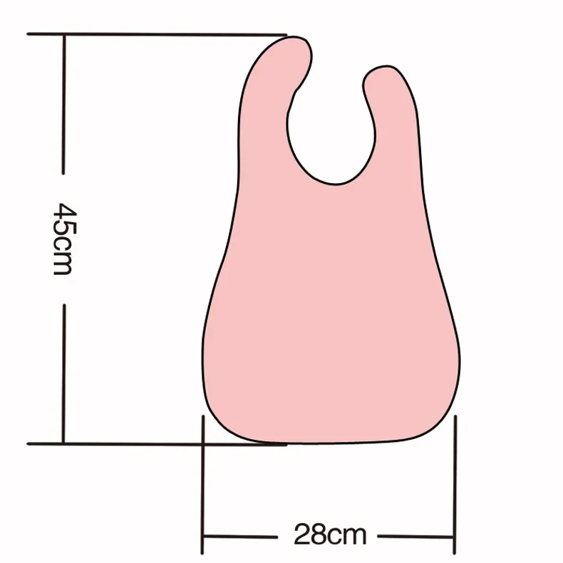 EVA Bibs/ New Child Folding Kids Feeding Bib Plastic Translucent Cloth Infants Bibs/Cute Lunch Turn Waterproof Bibs Towel Baby