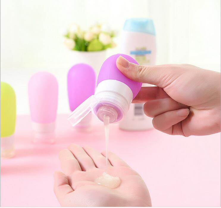 38ml Shampoo Bath Empty Silicone Travel Packing Bottle
