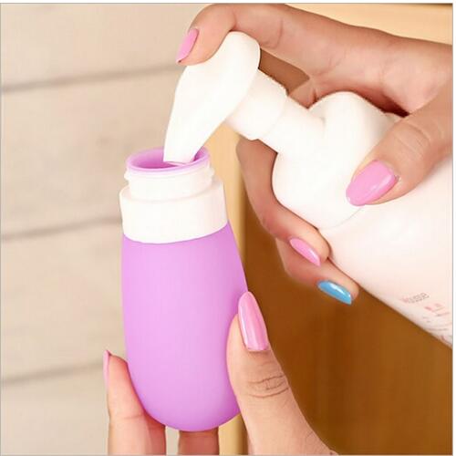38ml Shampoo Bath Empty Silicone Travel Packing Bottle