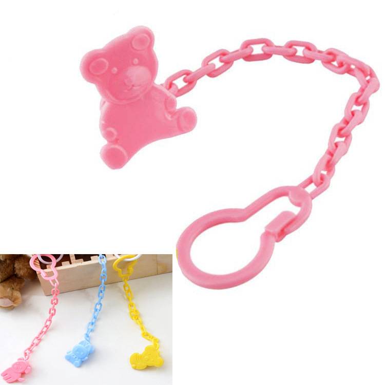 1pc baby pacifier chain anti-lost pacifier chain baby pacifier clip L--32--3