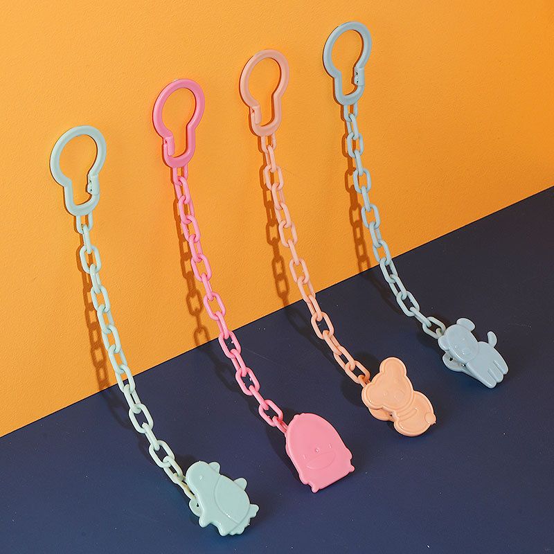 1pc baby pacifier chain anti-lost pacifier chain baby pacifier clip L--32--3