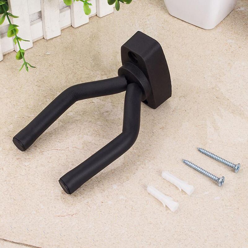 1pc Guitar Hanger Hook Holder Wall Mount Stand Rack Bracket Display Guitar Bass Screws Accessories E-391