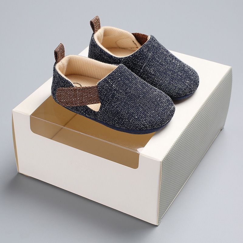 Baby shoes Spring, summer and autumn 0-1 years old male baby casual silicone non-slip baby toddler shoes 鞋-42-1