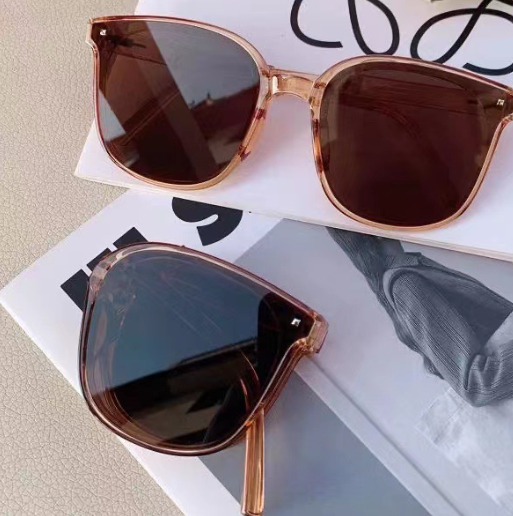 Foldable Square Frame Sunglasses For Women Men Rivet Decor Polarized Glasses Casual Portable Outdoor Eyewear UV400 FZ-451