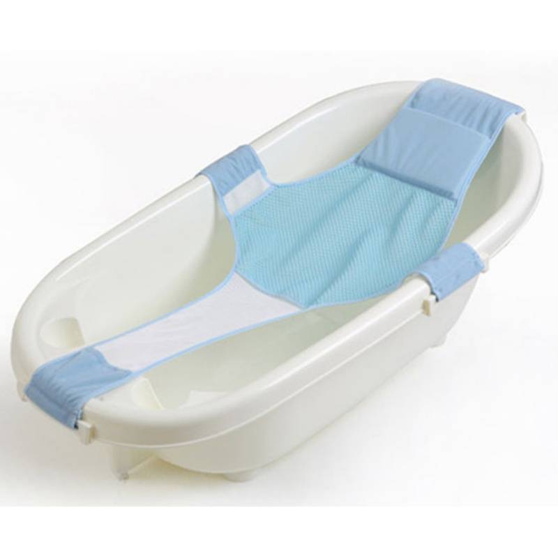 Baby Care Adjustable Infant Shower Bath Bathing Bathtub Baby Bath Net Safety Security Seat Support L--10