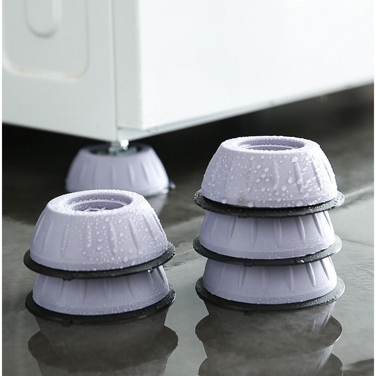 4pcs Anti Vibration Feet Pads Rubber Legs Slipstop Silent Skid Raiser Mat Washing Machine Support Dampers Stand Furniture  C-198