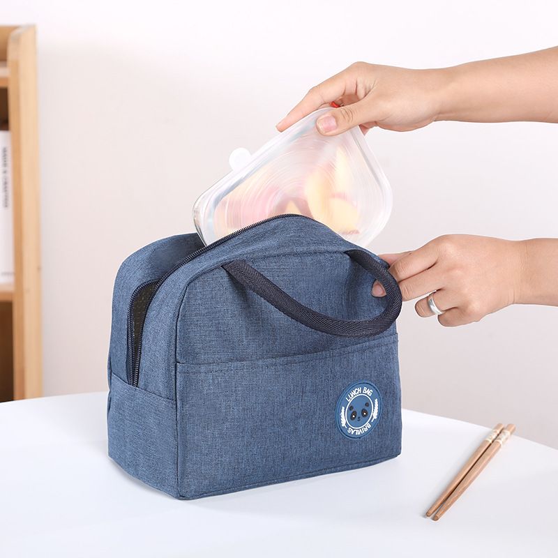 New Cationic Cold Insulation Bag Thickened Lunch Bag Ice Bag Student Portable Waterproof Lunch Box Bag Insulation