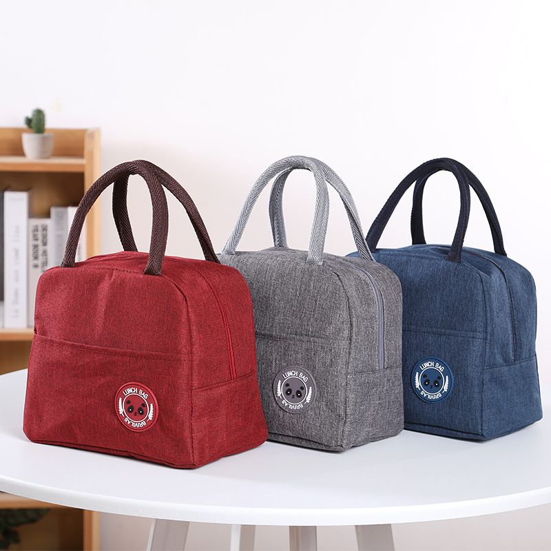 New Cationic Cold Insulation Bag Thickened Lunch Bag Ice Bag Student Portable Waterproof Lunch Box Bag Insulation