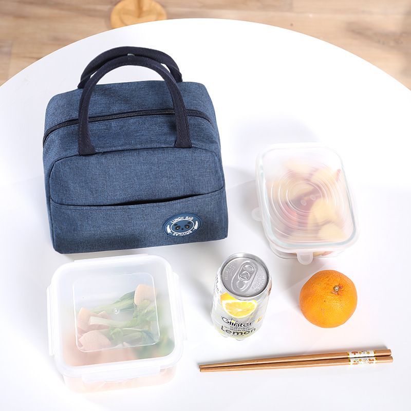 New Cationic Cold Insulation Bag Thickened Lunch Bag Ice Bag Student Portable Waterproof Lunch Box Bag Insulation
