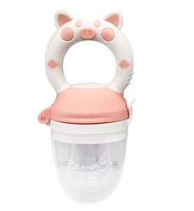 Silicone Baby Pacifier Feeder Cartoon Animal Infant Nipple Holder Newborn Fruit pacifier  Silicona  nipple bit