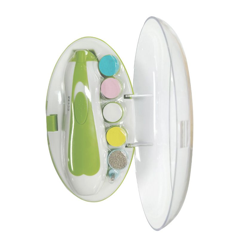 Kids Baby Nail Trimmer Electric Baby Manicure Pedicure Nail Clippers Cutter Scissors Care Set New Born