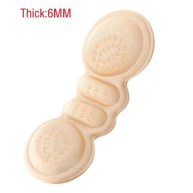 1pair High Heel Insoles Butterfly Adjust Size Heel Liner Grips Protector Sticker Heel Pad Foot Care Anti Keep Abreast Heel Pads C-126