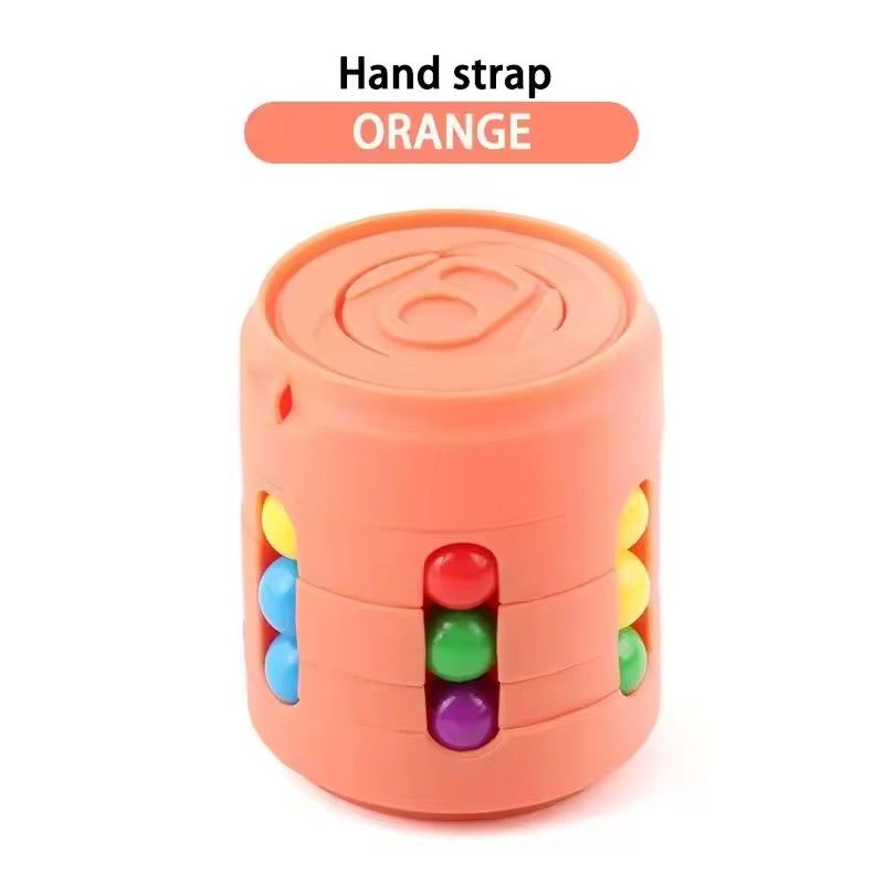 Multiple Functions Fidget Spinner Magic Colorful Beans Finger Spinning Relieves Stress Decompression Tool For Children And Adult  C-356