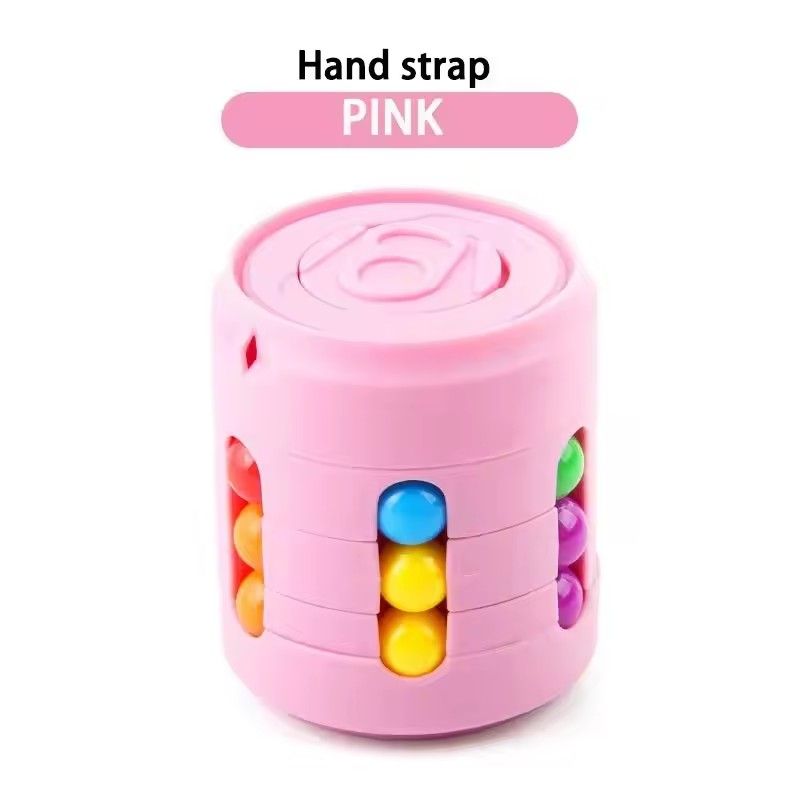 Multiple Functions Fidget Spinner Magic Colorful Beans Finger Spinning Relieves Stress Decompression Tool For Children And Adult  C-356