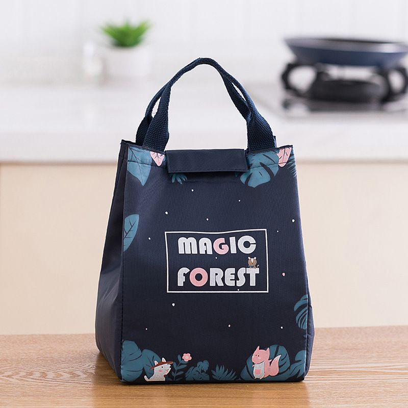 Cartoon Cooler Lunch Bag For Picnic Kids Travel Thermal Breakfast Organizer Insulated Waterproof Storage Bag For Lunch Box &