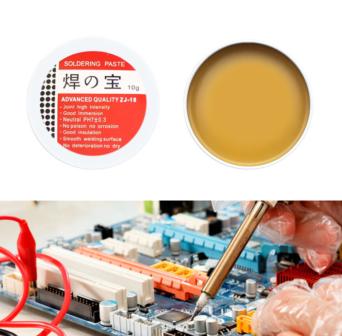 50g Iron box solder paste, free cleaning rosin flux, solder oil, solder accessory, solder paste, solder paste 50g E-932