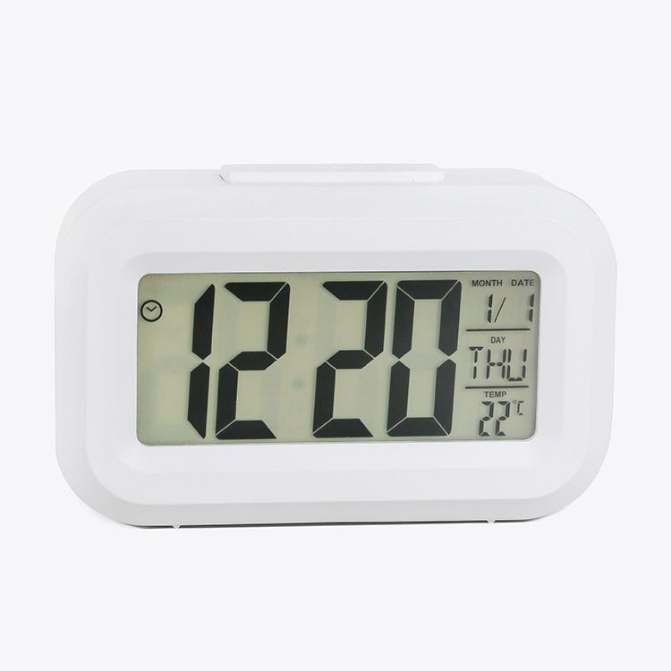 LED Digital Alarm Clock Backlight Snooze Data Time Calendar Desktop Multifunction Electronic Backlight Table Clock  T-121
