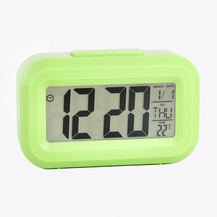 LED Digital Alarm Clock Backlight Snooze Data Time Calendar Desktop Multifunction Electronic Backlight Table Clock  T-121