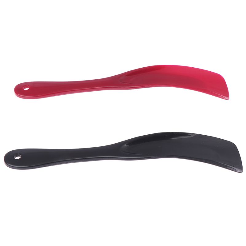 2pcs 19cm Shoe Horns Professional Plastic Shoe Horn Spoon Shape Shoehorn Shoe Lifter C-260