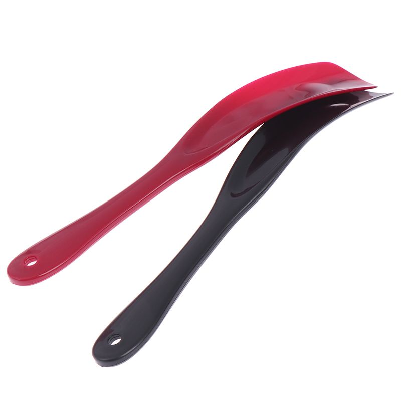 2pcs 19cm Shoe Horns Professional Plastic Shoe Horn Spoon Shape Shoehorn Shoe Lifter C-260