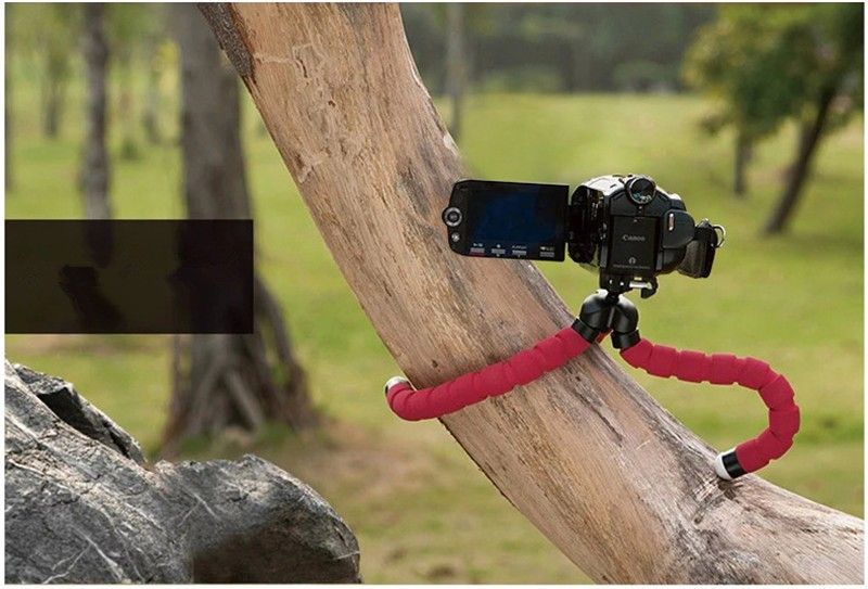 Mobile Phone Holder Flexible Octopus Tripod Bracket for Mobile Phone Camera Selfie Stand Monopod Support Photo Remote Control E-727