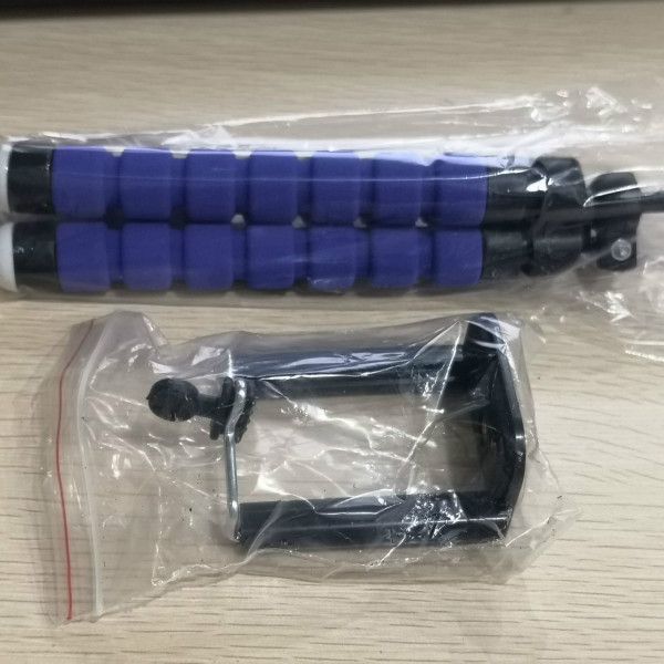 Mobile Phone Holder Flexible Octopus Tripod Bracket for Mobile Phone Camera Selfie Stand Monopod Support Photo Remote Control E-727